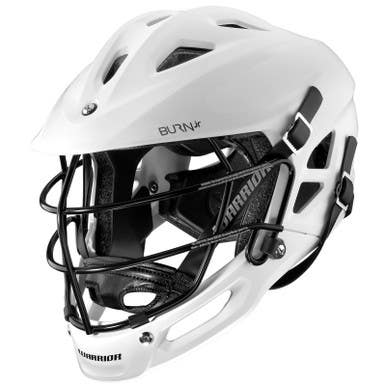 New Burn Jr Lacrosse Helmet Wht 11855-warbjrh19-wh