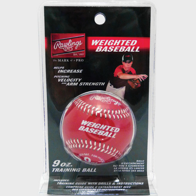New Rawlings Training Baseball 9oz 11855-tnrweightbb