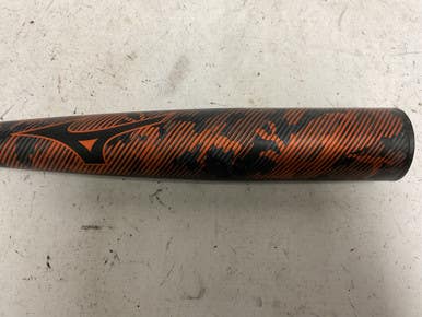 Used Mizuno Hot Metal 340636 High School -3 Baseball Bat Black And Orange 31" 11855-s000179375
