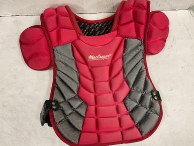 Used Macgregor Catchers Chest Protector Red Junior 11855-s000182876