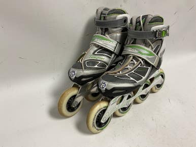Used Rollerblade Tempest 90w Senior Rec Fitness Skates Black Senior 7.5 11855-s000183235