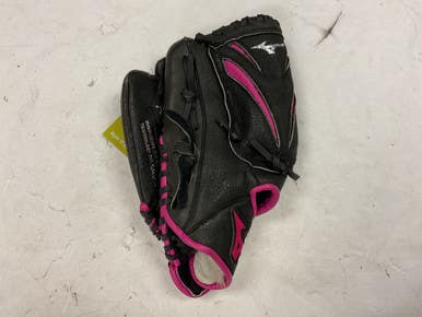 Used Mizuno Finch Fastpitch Glove Lh Throw Black And Pink 10" 11855-s000183594