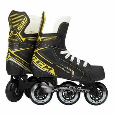 New Super Tacks 9350 Roller Hockey Skates Yth 12 11855-ccmrh9350yt12