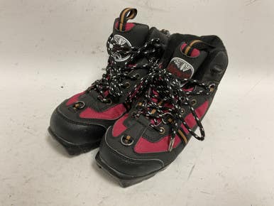 Used Whitewoods Boys Nnn Xc Ski Boots Maroon Jr-01.5 11855-s000183754
