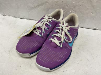 Used Nike Lunar Empress 628537-500 Womens Golf Shoes Purple Senior 6.5 11855-s000183540