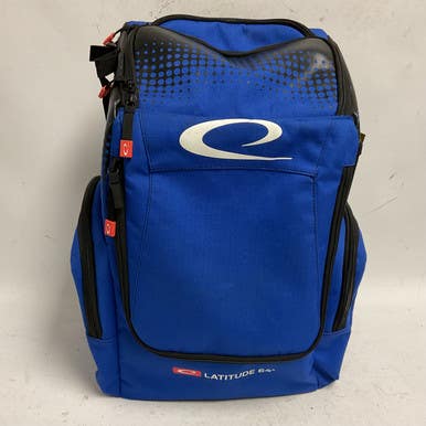 Used Latitude 64 Luxury E4 Disc Golf Backpack Royal Blue 11855-s000186633