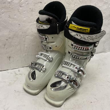 Used Salomon Energyzer 70 Womens Dh Ski Boot White 230 Mp - J05 - W06 11855-s000190952