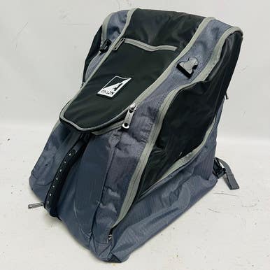 New 431 Deluxe Boot Bag Blk Gry 11855-atn431blkgry