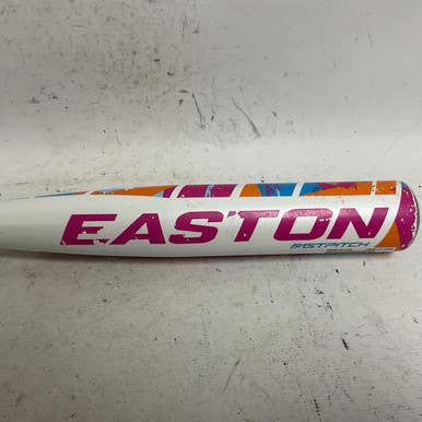 Used Easton Crush Fp17cr Fastpitch Bat White And Neon Pink 28" 11855-s000191104