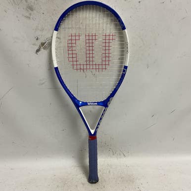 Used Wilson Ncode N4 Adult Tennis Racquet Royal Blue 4 1 2" 11855-s000191403