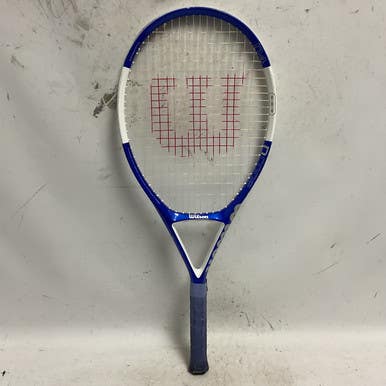 Used Wilson Ncode N4 Adult Tennis Racquet Royal Blue 4 1 4" 11855-s000191404