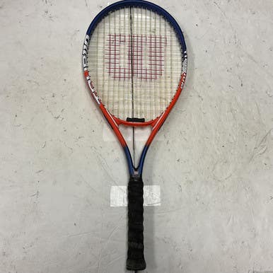 Used Wilson Tour 110 Adult Tennis Racquet Navy Blue 4 1 4" 11855-s000191527