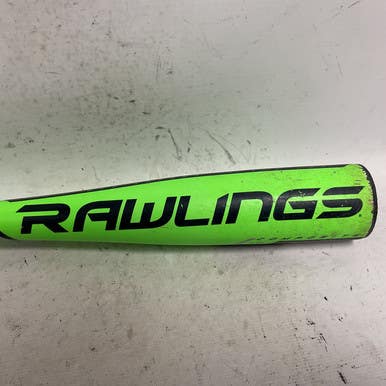 Used Rawlings Threat Composite Us9t12 Baseball Usa 2 5 8 Bat Neon Green 27" 11855-s000192762