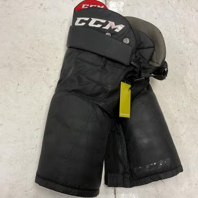 Used Ccm Qlt Junior Pant Black And Red Md 11855-s000192950
