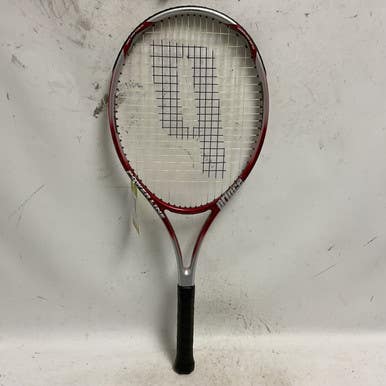 Used Prince Powerline Adult Tennis Racquet Red 4 1 2" 11855-s000193113