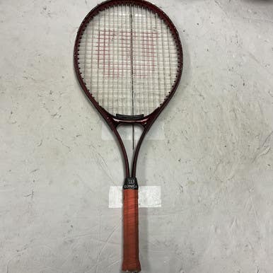 Used Wilson Pro Adult Tennis Racquet Red 4 1 4" 11855-s000193130