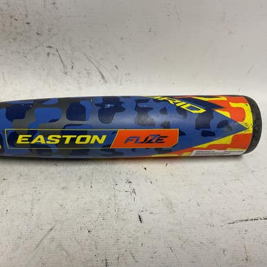 Used Easton Fuze Hybrid Eus4fzh10 Usa 2 5 8 Baseball Bat Grey And Navy Blue 31" 11855-s000193276