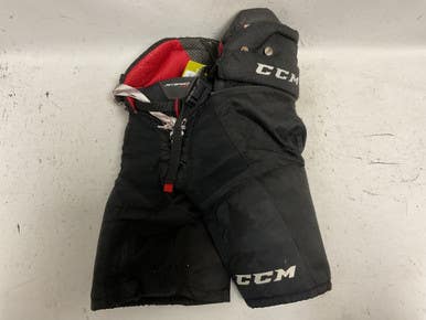 Used Ccm Jetspeed Lite Junior Pant Black And Red Md 11855-s000197377