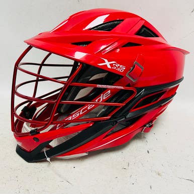 New Xrs Pro Sr Scarlet Lacrosse Helmet 11855-cas5052565