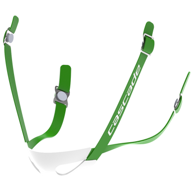 New Chin Strap Green Wht 11855-cas5000223