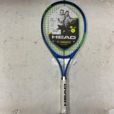 Used Head Ti.conquest Adult Tennis Racquet Royal Blue 4 3 8" 11855-s000197456