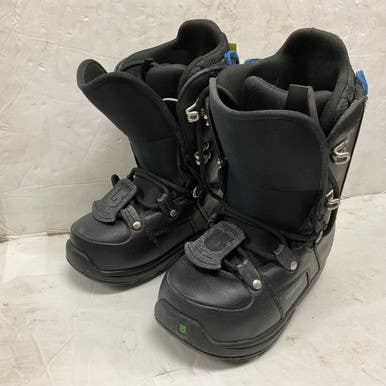 Used Burton Progression Youth Boys Snowboard Boots Black Junior 04 11855-s000197607