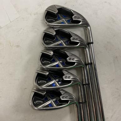 Used Callaway X22 Mens Iron Set Rh 6i-pw 11855-s000198461