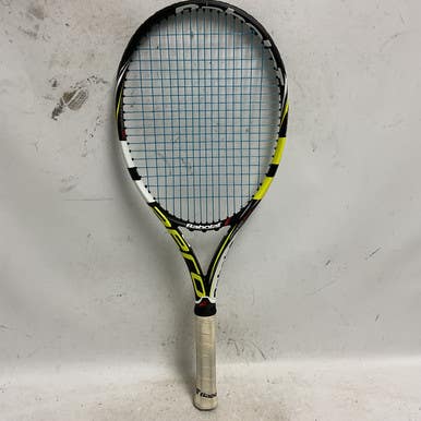 Used Babolat Aeropro Drive Adult Tennis Racquet Black 4 1 4" 11855-s000198558