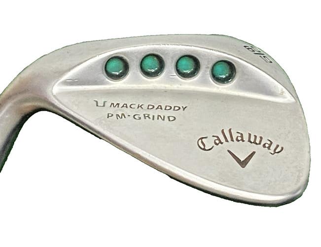 Callaway Mack Daddy PM Grind Lob Wedge 60*10 LH Tour V KBS Steel 35" Left-Handed