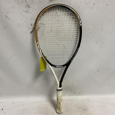 Used Wilson Blx Tempest.four Adult Tennis Racquet Navy Blue 4 3 8" 11855-s000198744