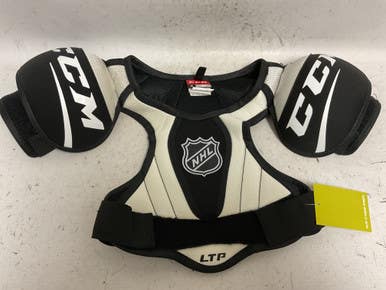 Used Ccm Ltp Junior Shoulder Pads Black And White Sm 11855-s000199780