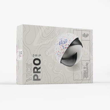 New Pro Drip Red Blue 12pk Golf Balls 11855-35vpro-drb