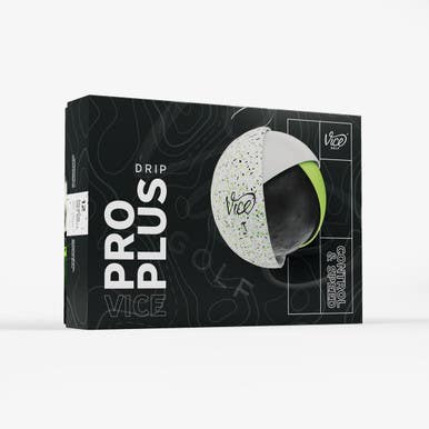 New Pro Plus Drip Lime 12pk Golf Balls 11855-35vprop-dl