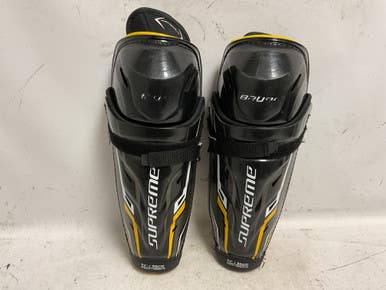 Used Bauer Supreme S170 Senior Shin Guards Black And Gold 14" 11855-s000204031