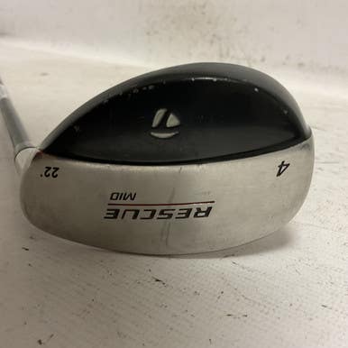 Used Taylormade Rescue Mid Mens Hybrid Club Rh 4 Hybrid 11855-s000204063