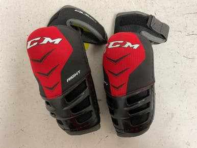 Used Ccm Qlt230 Le Senior Elbow Pads Black And Red Md 11855-s000204037