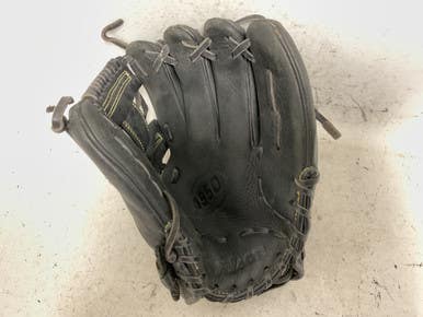 Used Wilson A950 A09rb22di115 Baseball Glove Lh Throw Black 11 1 2" 11855-s000204438
