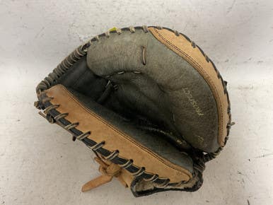 Used Mizuno Power Close Gxc105 Baseball Catchers Rh Throw Black And Tan 32 1 2" 11855-s000204437