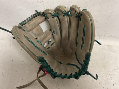 Used Wilson A2000 H12 Baseball Glove Rh Throw Grey And Royal Blue 12" 11855-s000204464