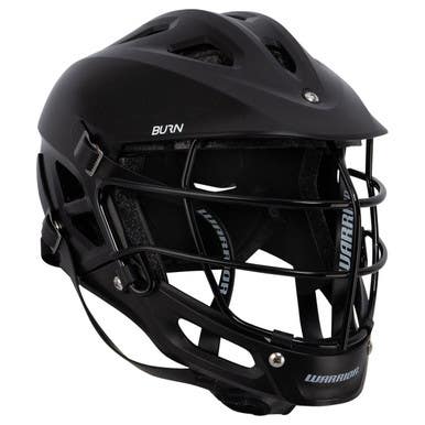 New Burn Jr Lacrosse Helmet Osfm 11855-warbjrh19-bk
