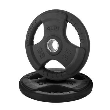 New 35lb 1" Rubber Grip Plate 11855-80xdf-rsp35