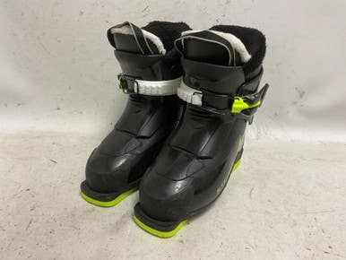 Used Mckinley Mj30-1 Boys Dh Ski Boot Black And Neon Green 205 Mp - J01 11855-s000178751