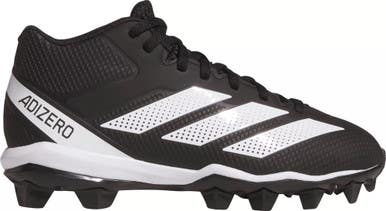New Adizero Impact.2 Football Cleats Bk Wh Size 4 11855-adijh3996-4