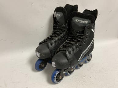Used Tron X Velocity Roller Hockey Skates Black Senior 7 11855-s000185410