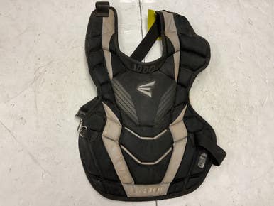 Used Easton Gametime Catchers Chest Protector Black Intermed 11855-s000185796