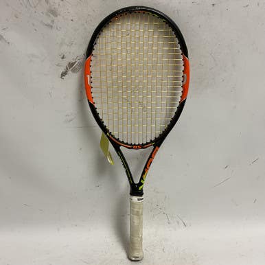 Used Wilson Burn 95 Adult Tennis Racquet Orange 4 3 8" 11855-s000186201