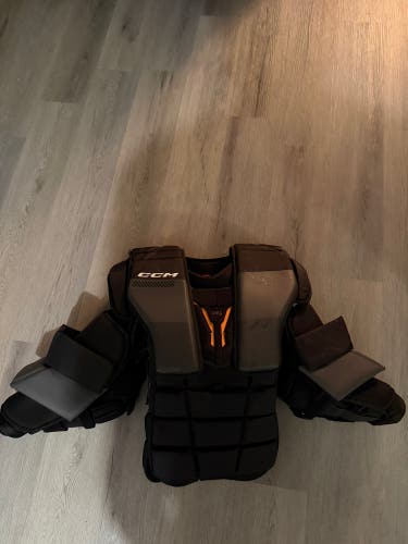 Large 2025 CCM Pro Spec Goalie Chest Protector Pro Stock (Used)