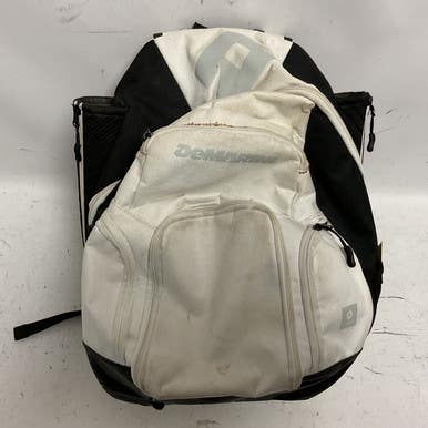 Used Demarini Bb Sb Player Backpack White 11855-s000194276