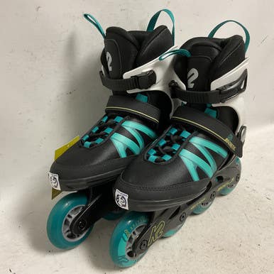 Used K2 Kinetic Senior Rec Fitness Skates Black Senior 8.5 11855-s000194505