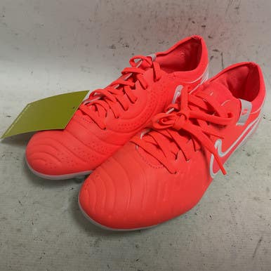 Used Nike Tiempo Legend 10 Pro Dv4333-800 Soccer Cleats Pink Junior 04.5 11855-s000193372